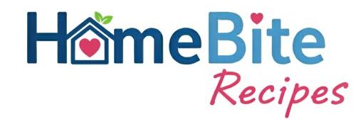 HomeBite Recipes logo – home cooking, easy meals, family recipes, recipe blog