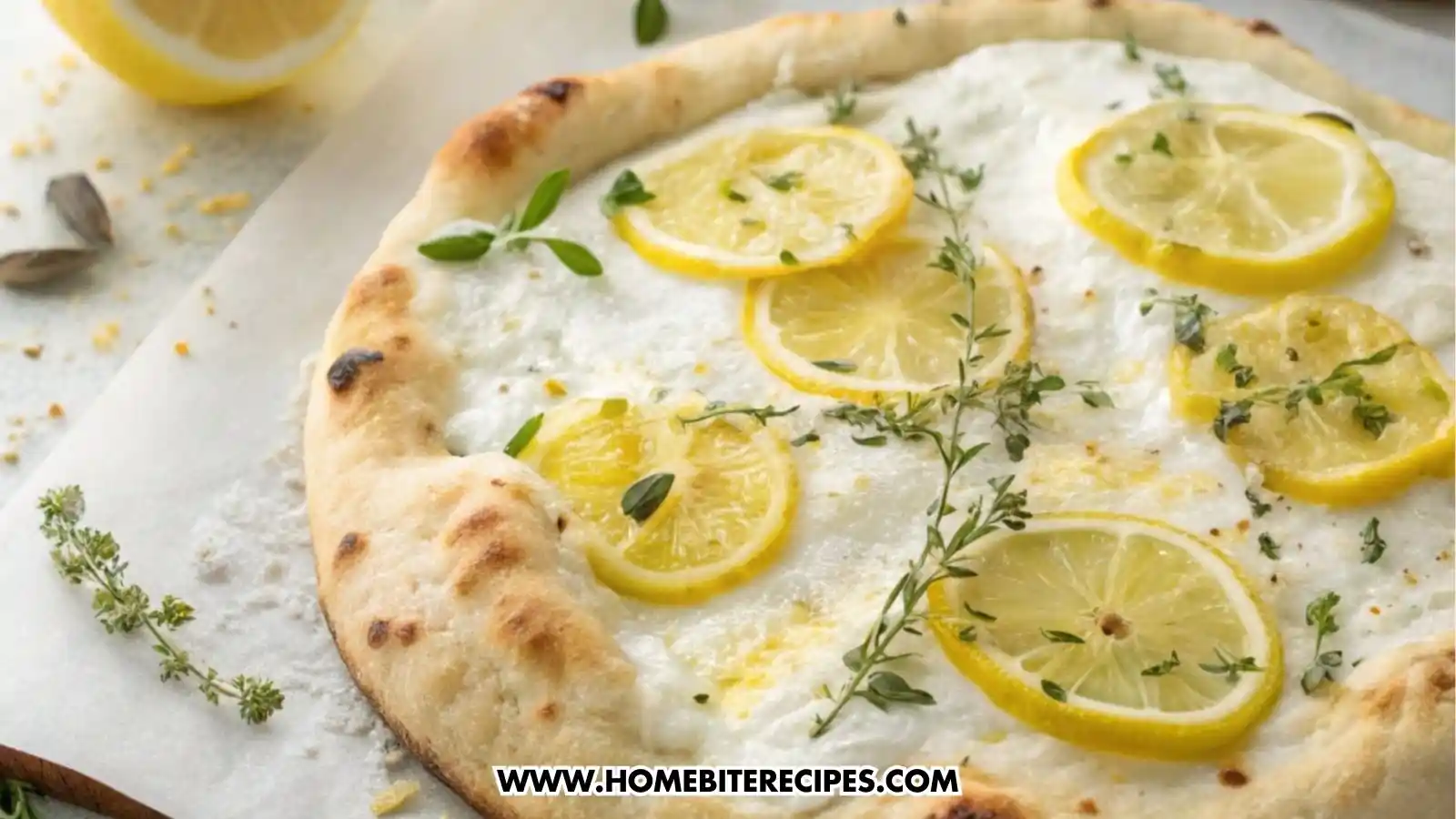 Lemon Ricotta Pizza